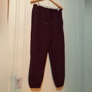 🔊 Lazypants | Maroon Joggers